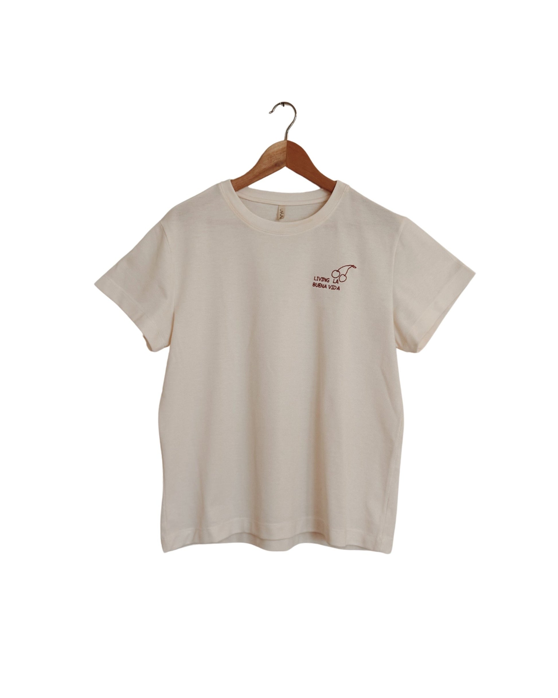 T-SHIRT 'LIVING LA BUENA VIDA'