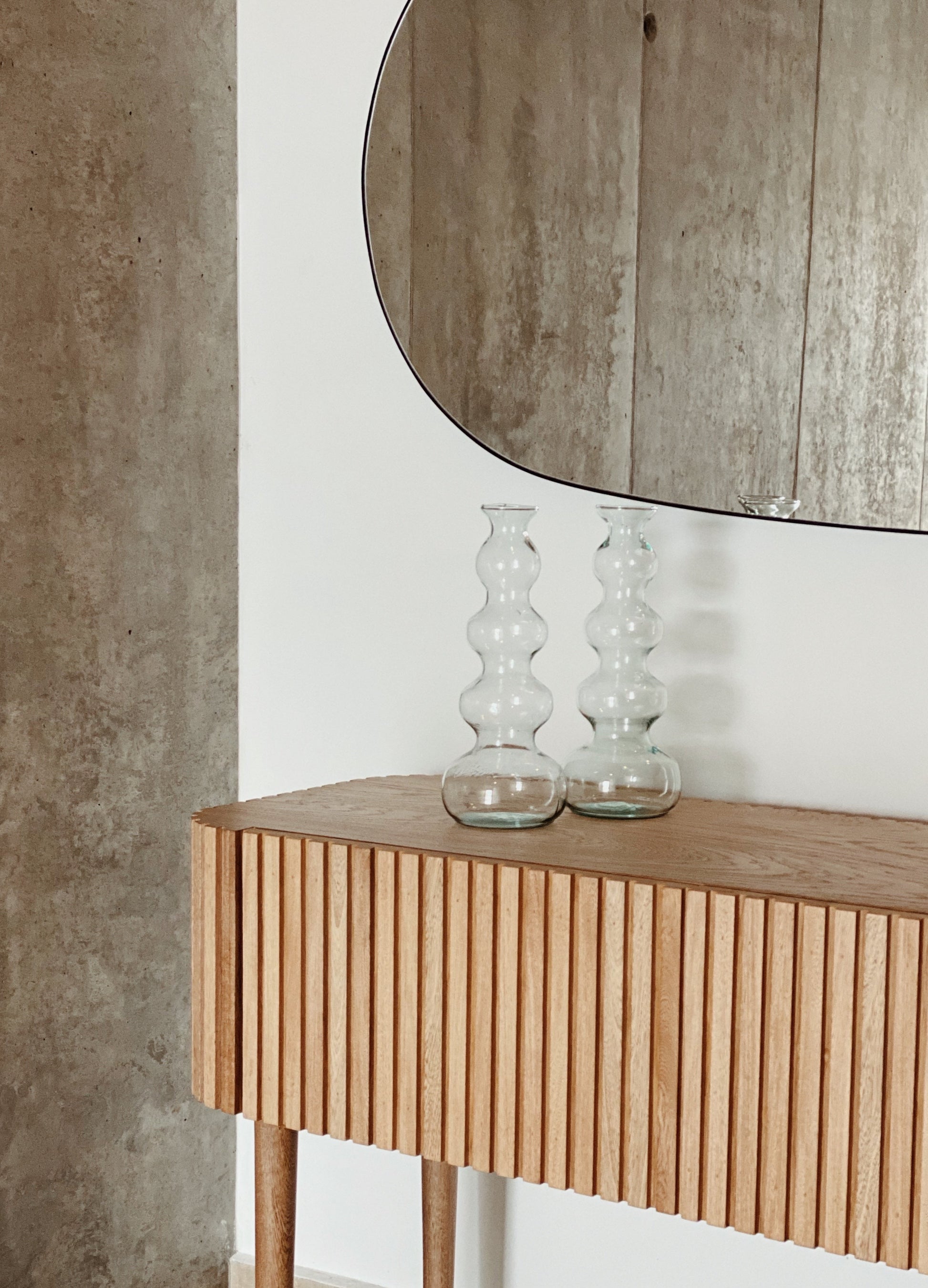 VASE - BUBBLE TRANSPARENT