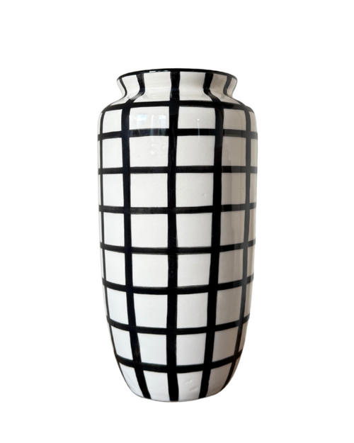 ANFORA VASE BLACK