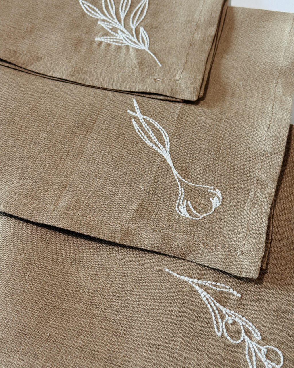 SET X4 SERVILLETAS BUEN PROVECHO SAND