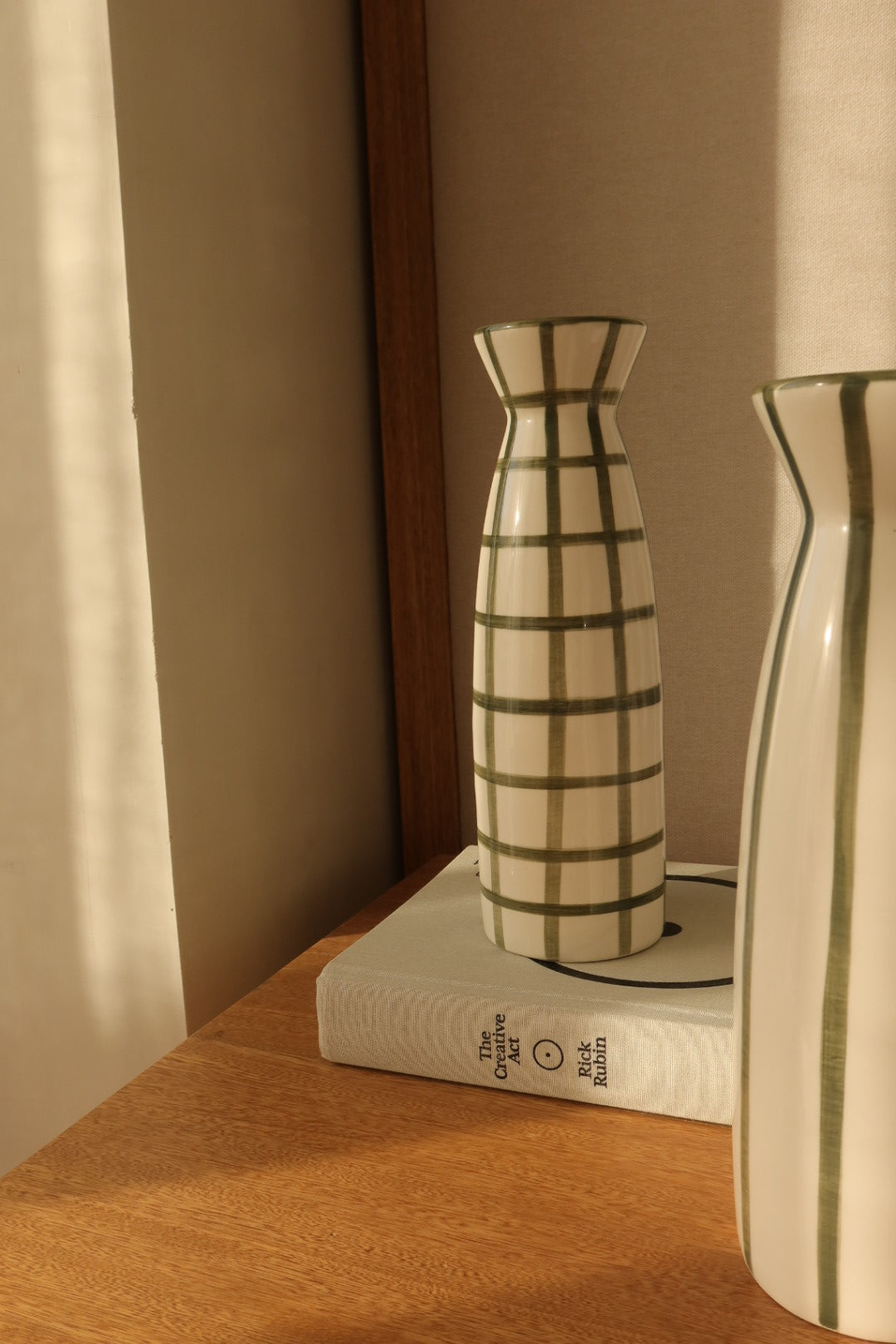 VASE - SQUARED GREEN
