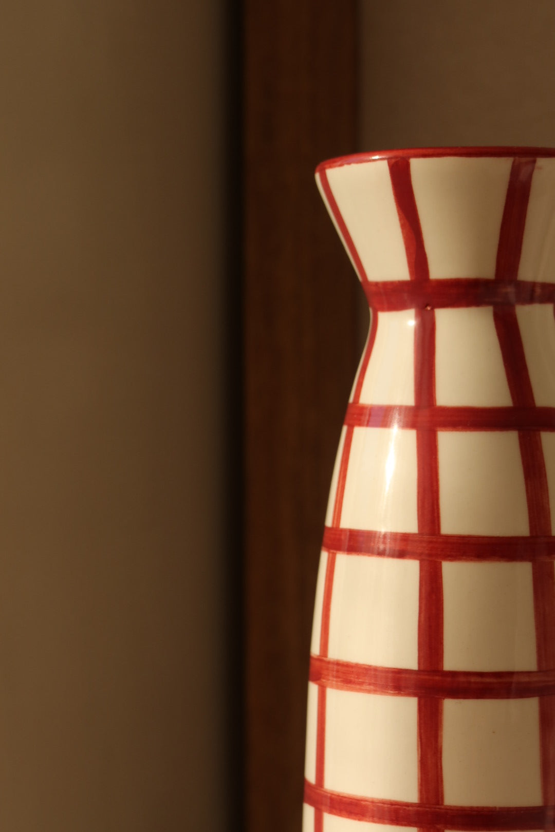 VASE - SQUARED CARAMEL