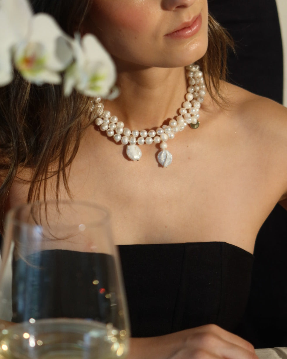 NECKLACE  PEARLS - COAST