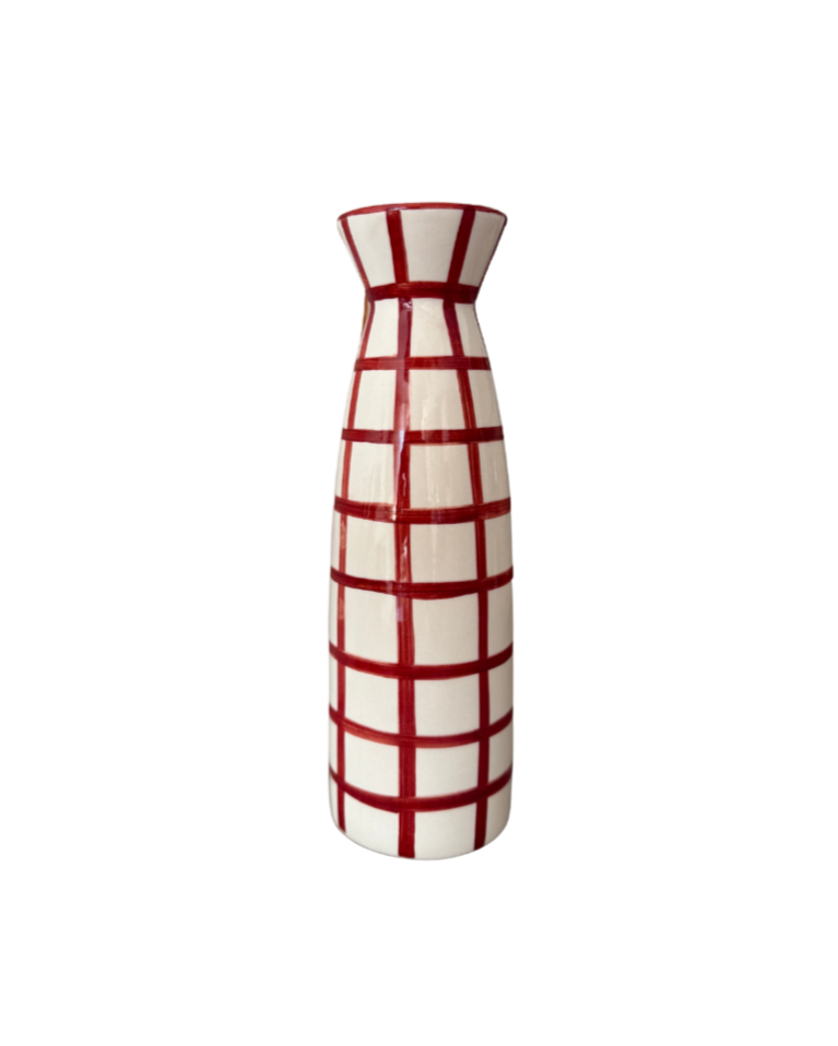 VASE - SQUARED CARAMEL