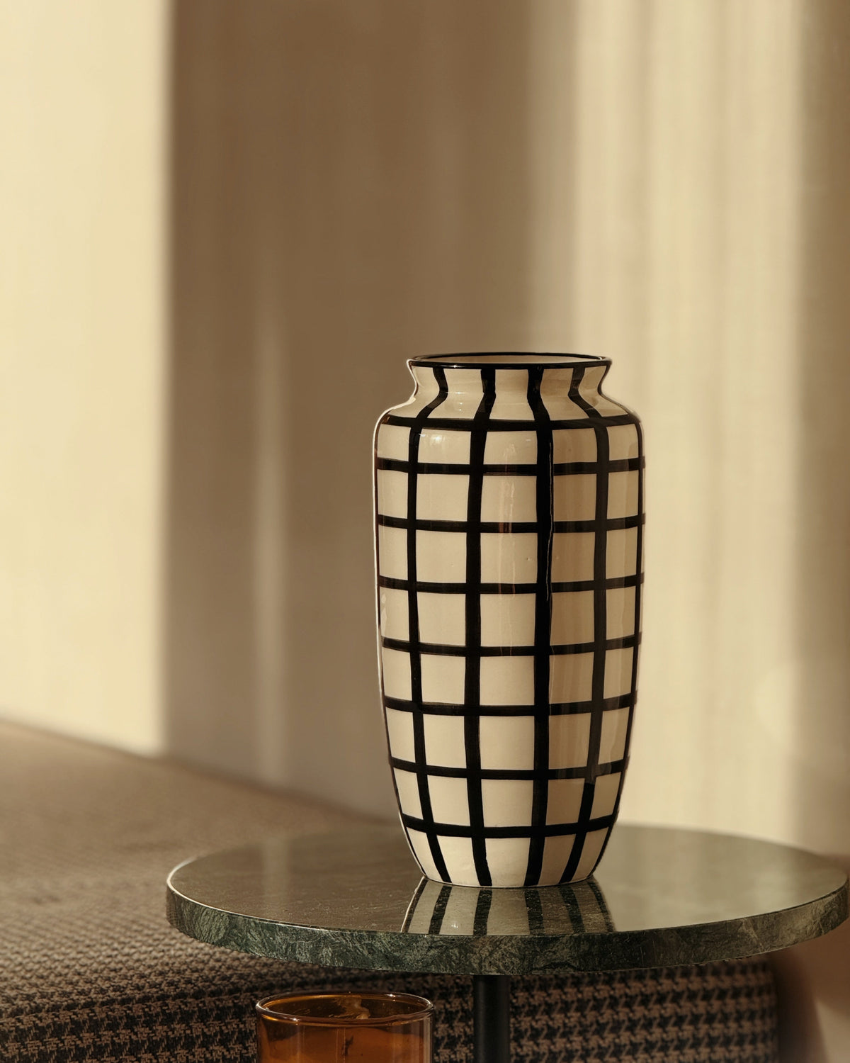 ANFORA VASE BLACK