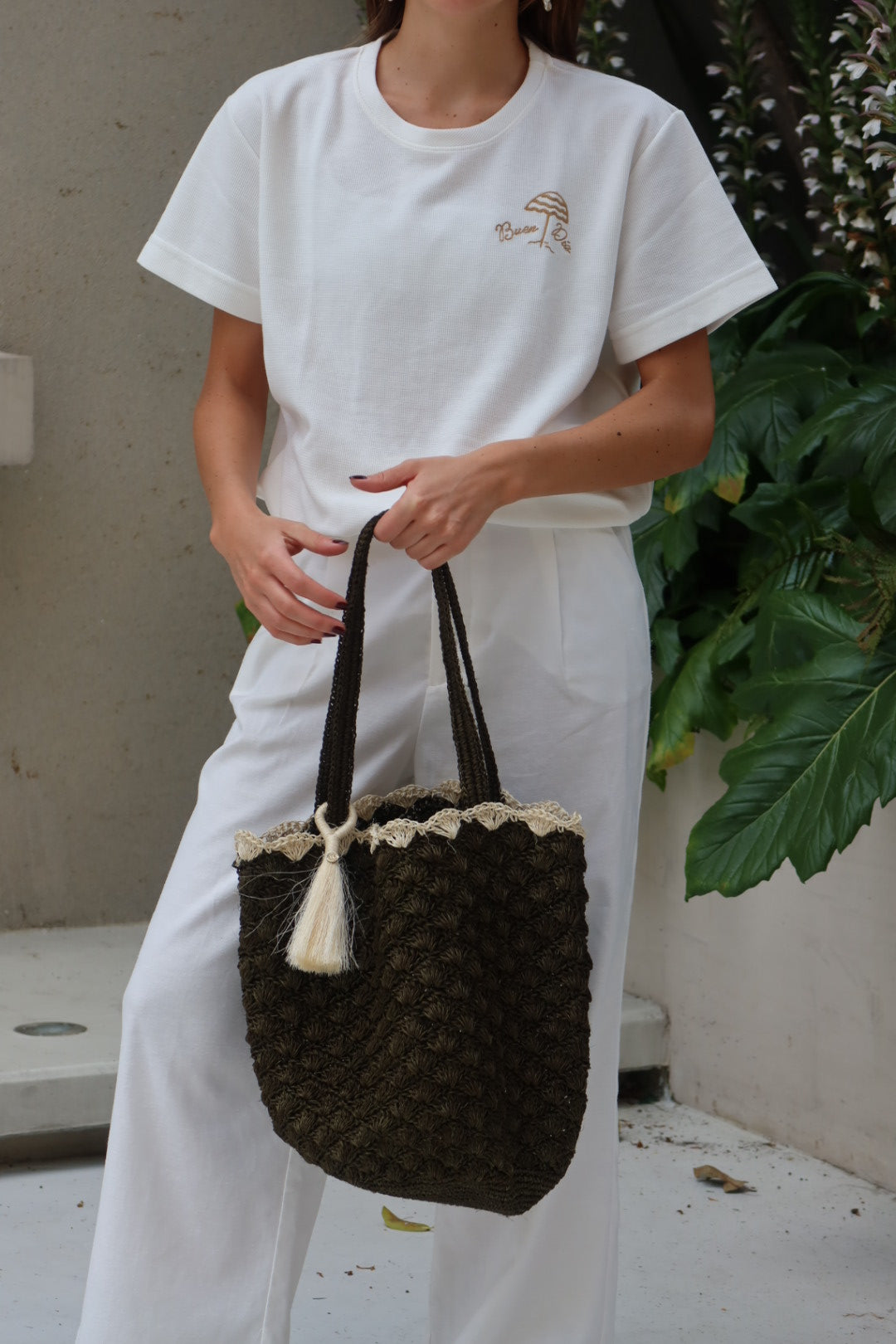 ISOLA TOTE - OLIVE