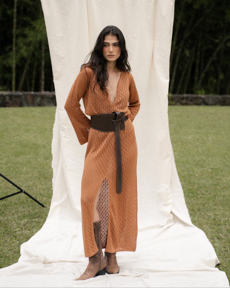 KIMONO SERENO - CARAMEL