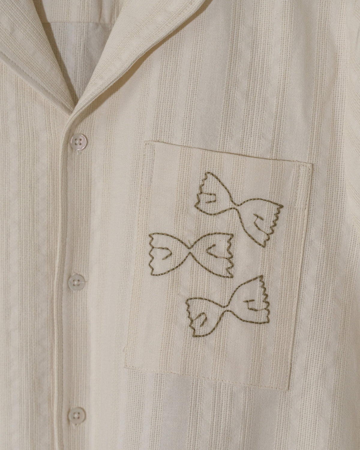 BUTTON SHIRT 'KEEP IT AL DENTE'