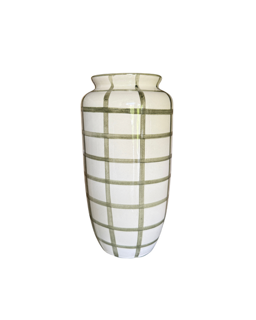 ANFORA VASE GREEN