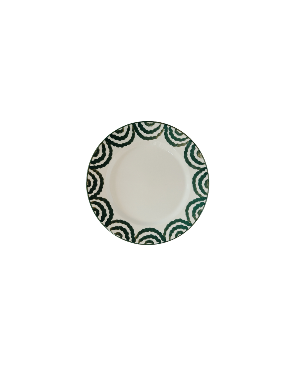 SET X2 DINNER PLATE NAVIDAD - GREEN