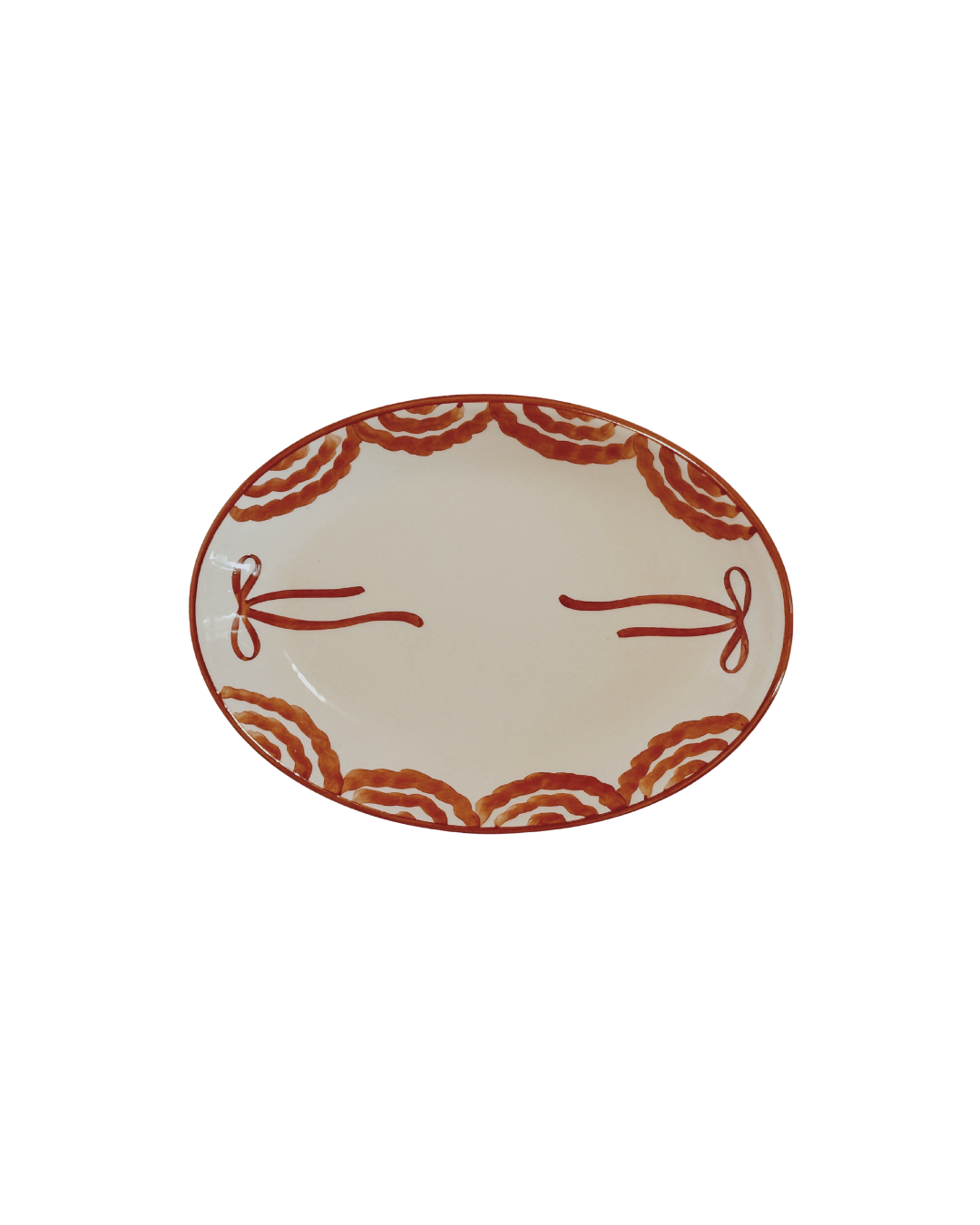 BANDEJA MEDIANA NAVIDAD - RED