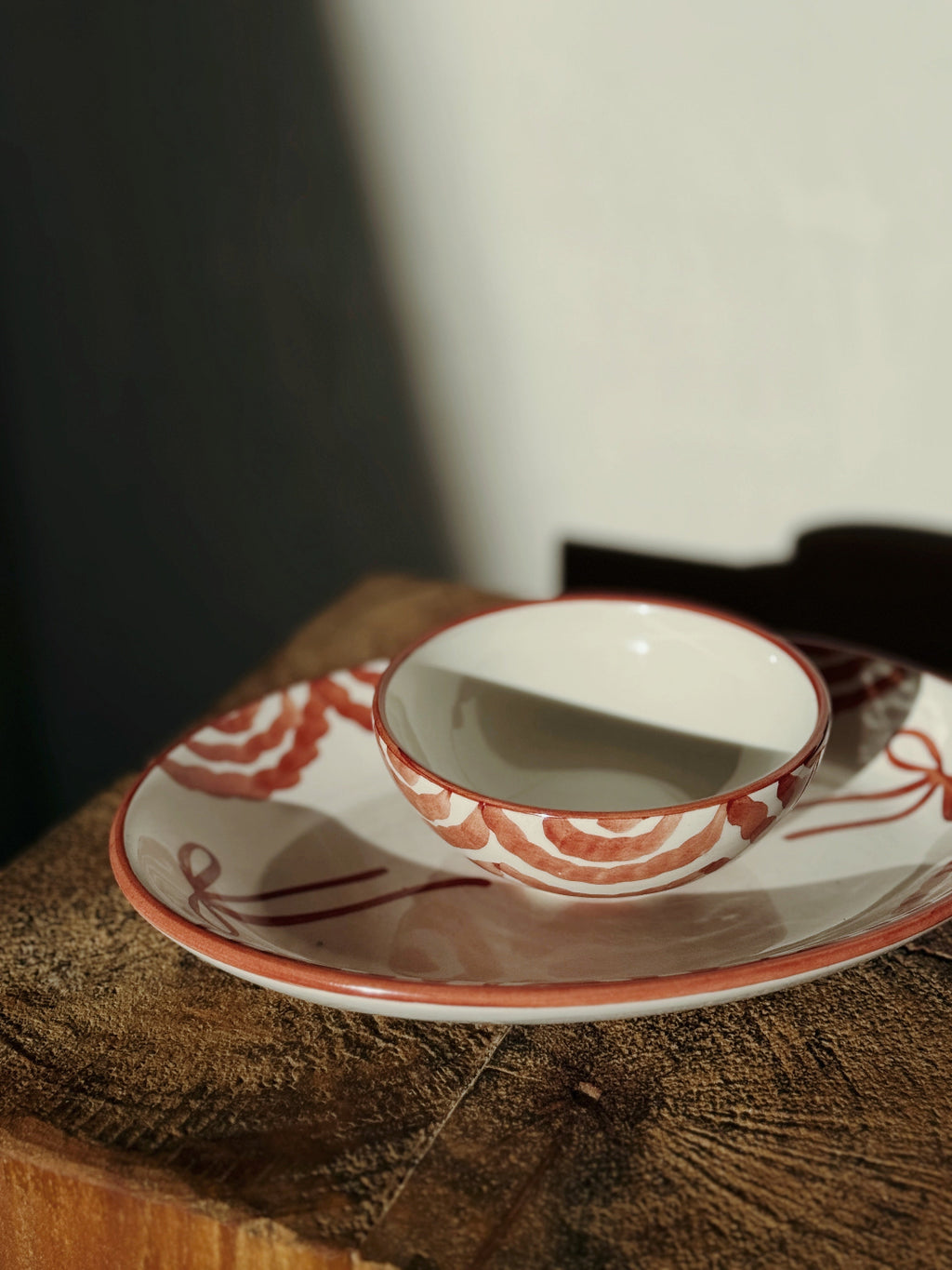 BANDEJA MEDIANA NAVIDAD - RED