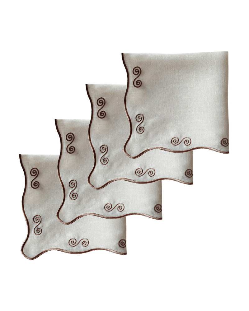 SET X4 SERVILLETAS SUNSET