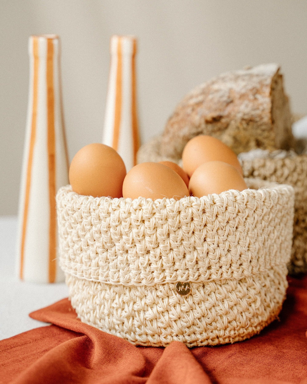 FIQUE BASKET CREMA