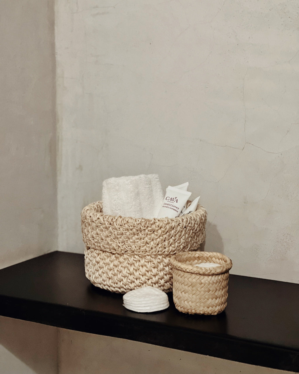 FIQUE MINI BASKET CREMA