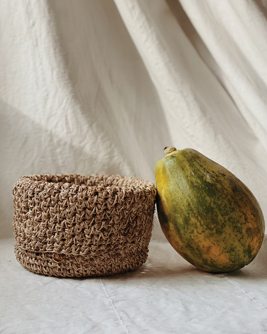 FIQUE MINI BASKET NATURAL